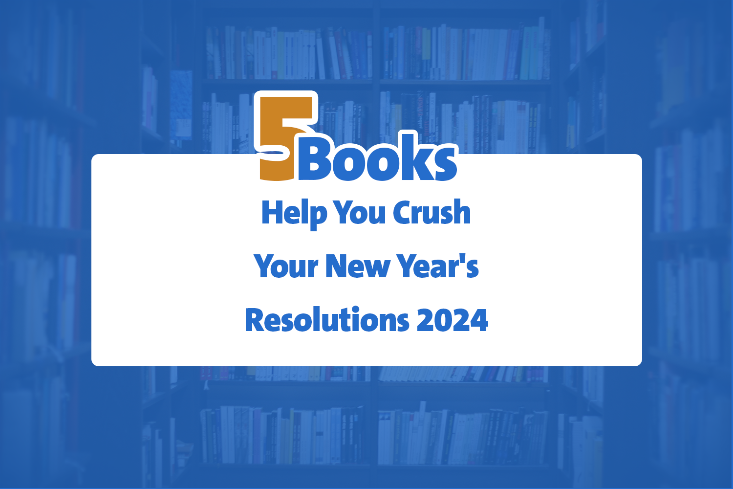 5 books for new year 2024