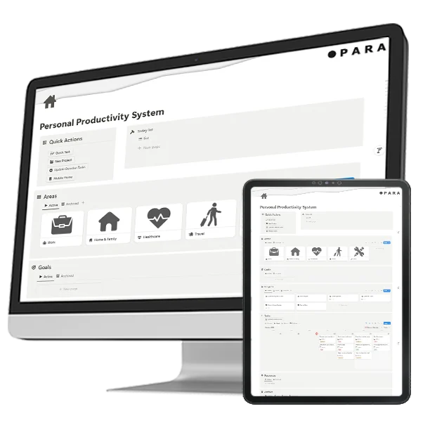 Personal productivity system - preview - fayed - fayedtion