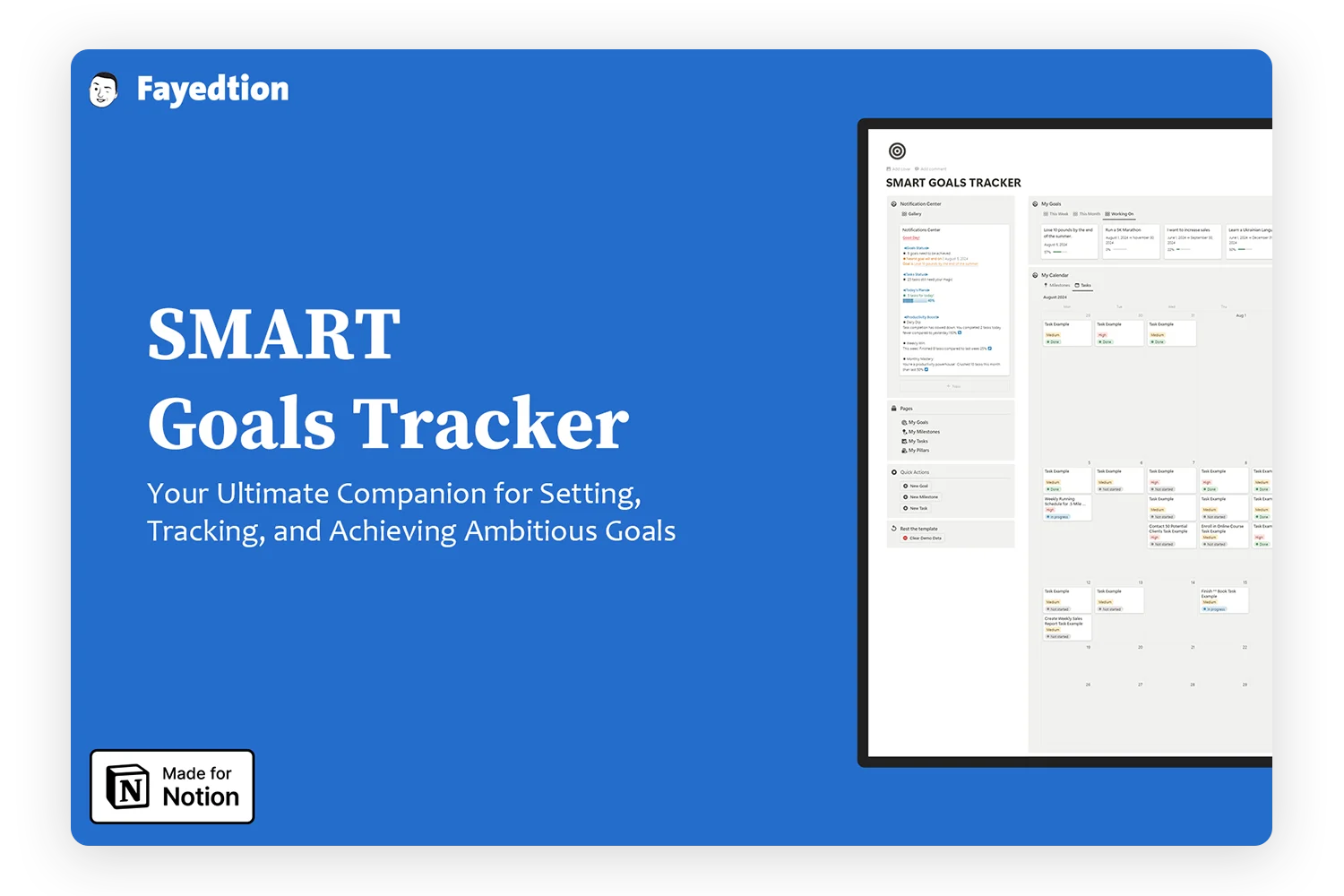 SMART Goals Tracker -notion-template-fayed-fayedtion