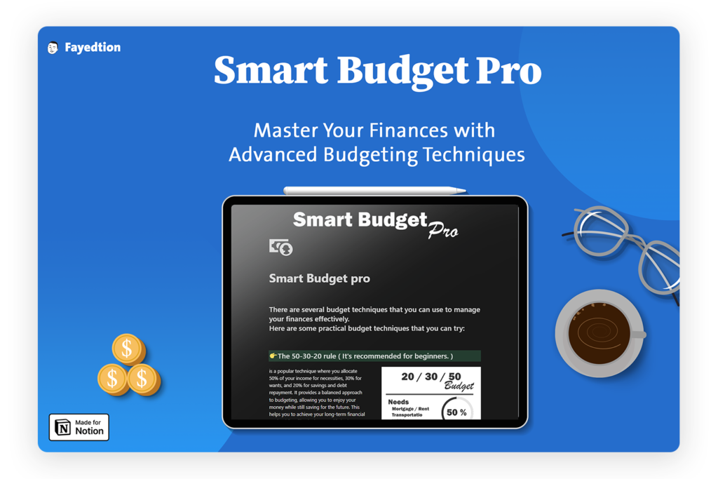 Smart Budget Pro-notion-template-fayed-fayedtion