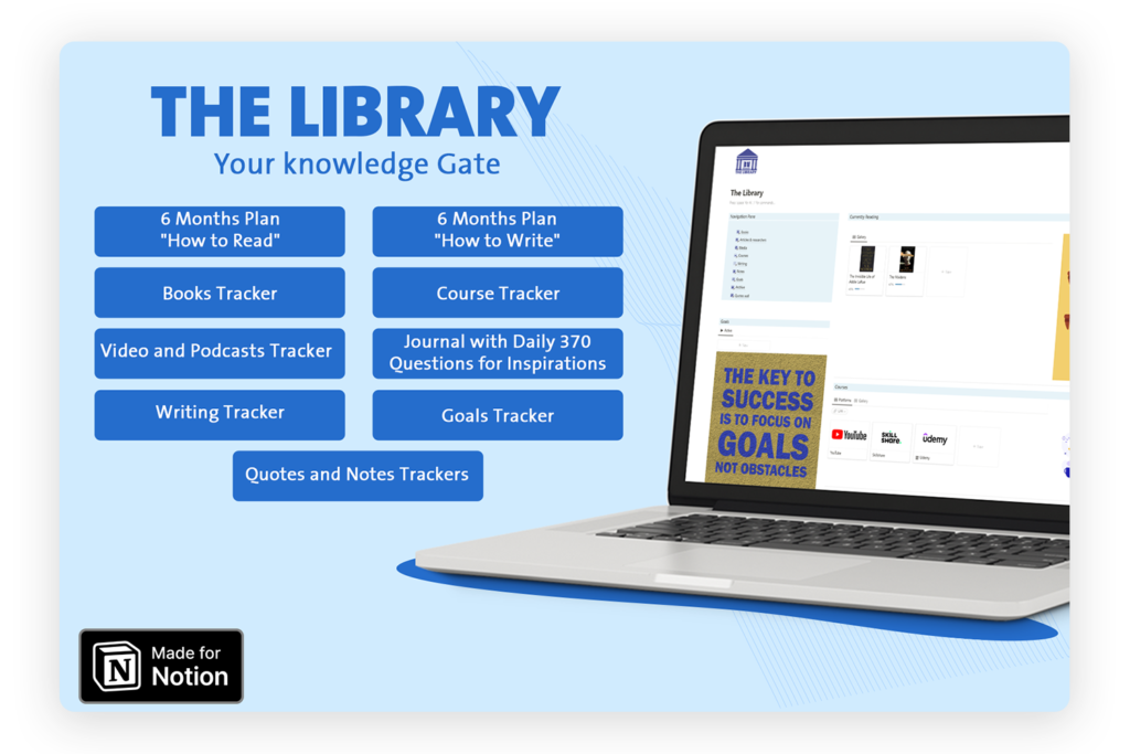 The Library-notion-template-fayed-fayedtion