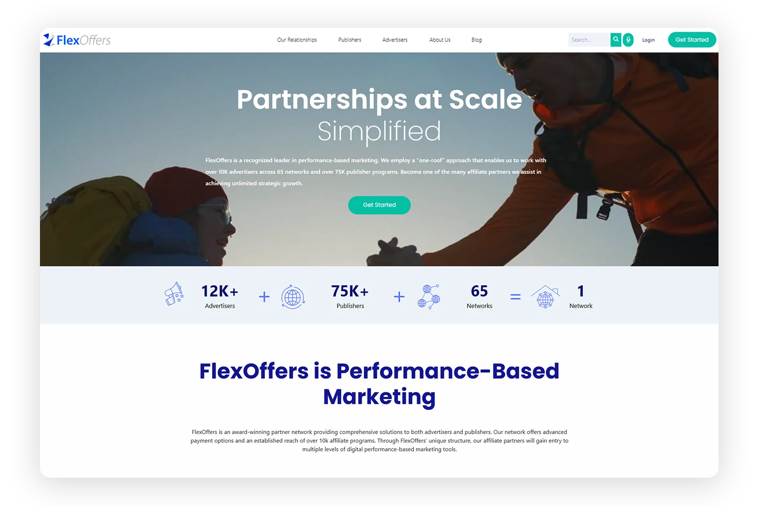 Booking.com Affiliate Program website preview