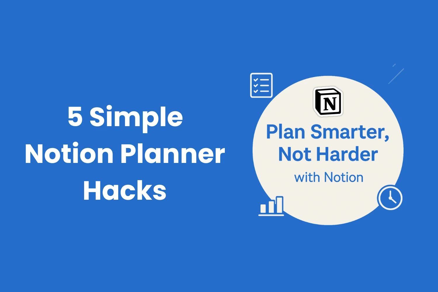 5 Simple Notion Planner Hacks - Fayed - Fayedtion
