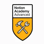 Advanced Certified by Notion Academy - Fayed - fayedtion