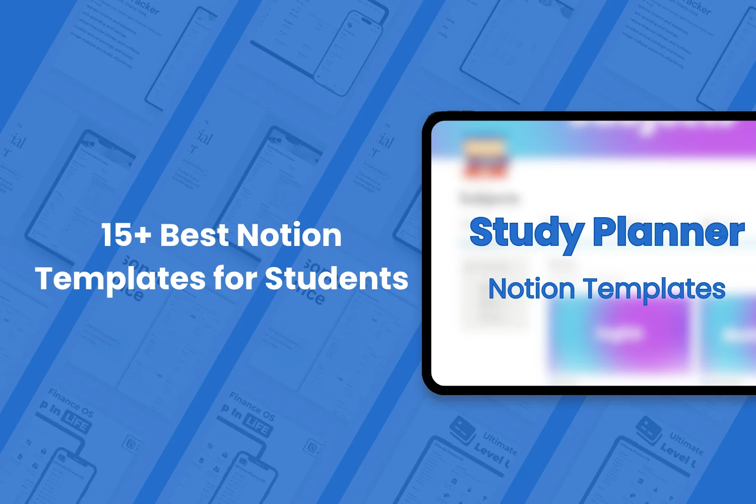 15+ Best Notion Templates for Students - fayed - fayedtion