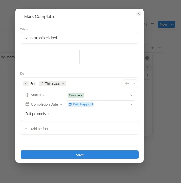how-to make button inside notion spreadsheet - fayed - fayedtion