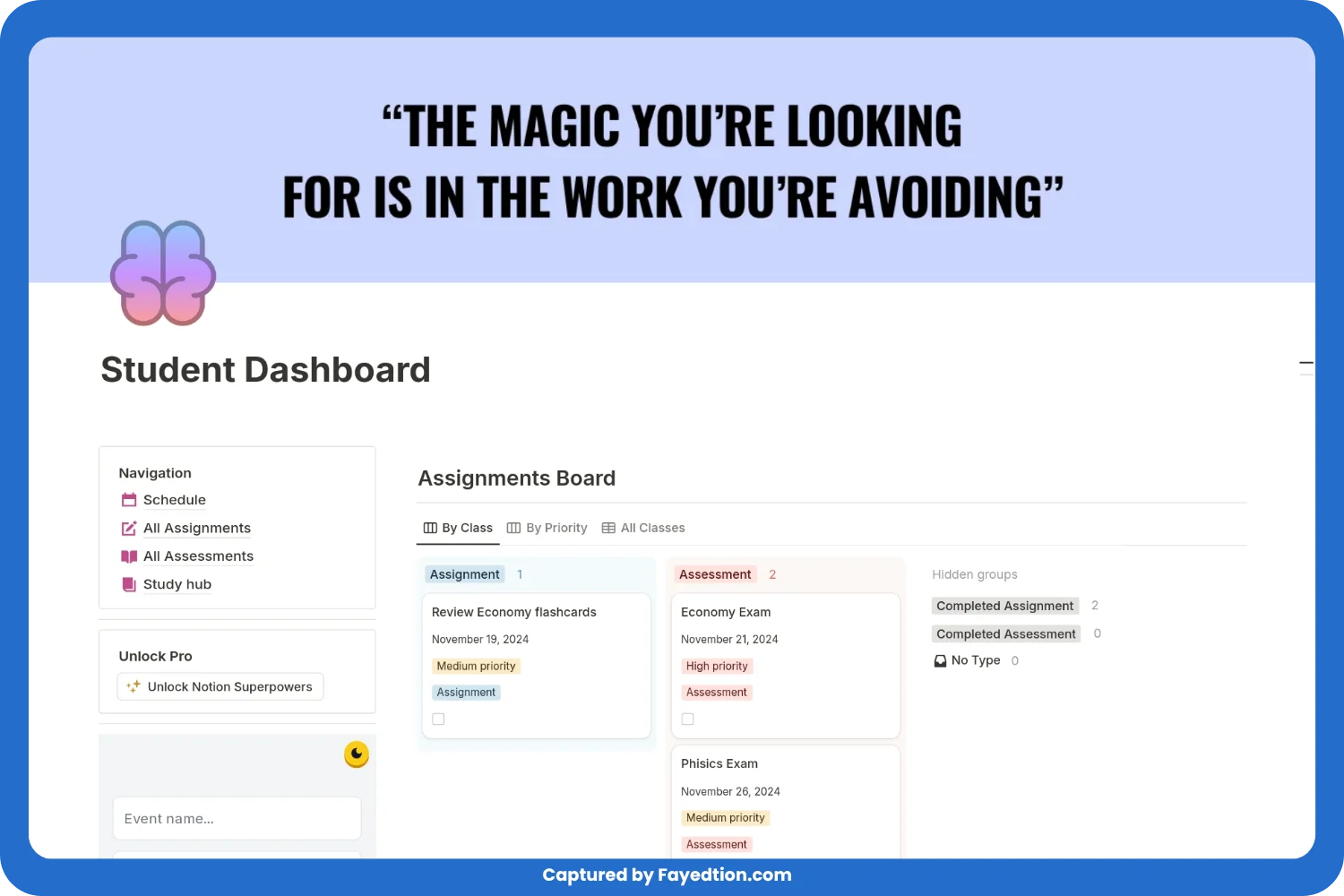 Student Dashboard NTNFlashcard captured by fayed - fayedtion