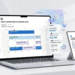 how to create email marketing calendar in notion