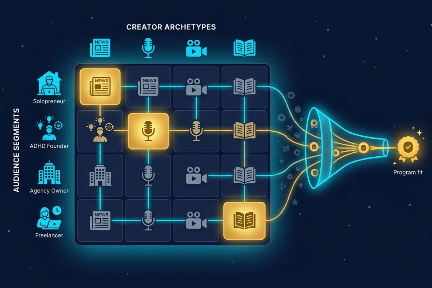 5-question brand fit audit and 3-tier portfolio for choosing the best affiliate programs for your brand, an audience fit affiliate marketing framework
